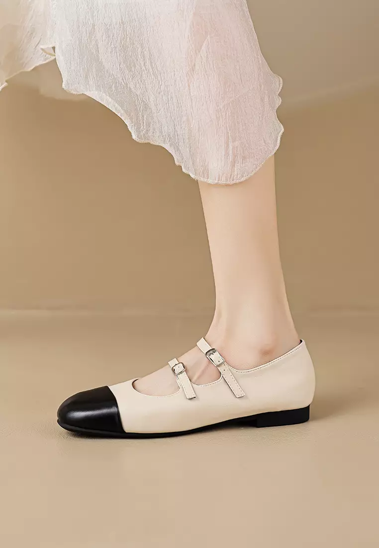 Double Strap Mary Jane Shoes WW883-1