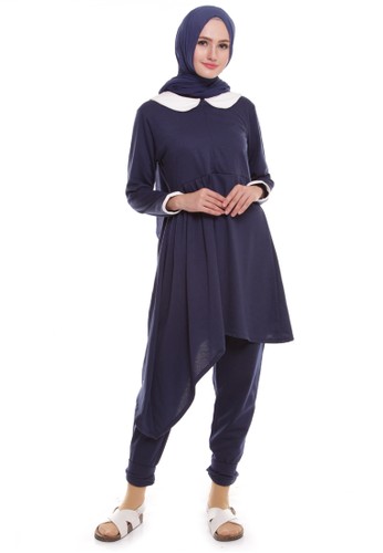 Moiety Wrinkle Tunic Navy