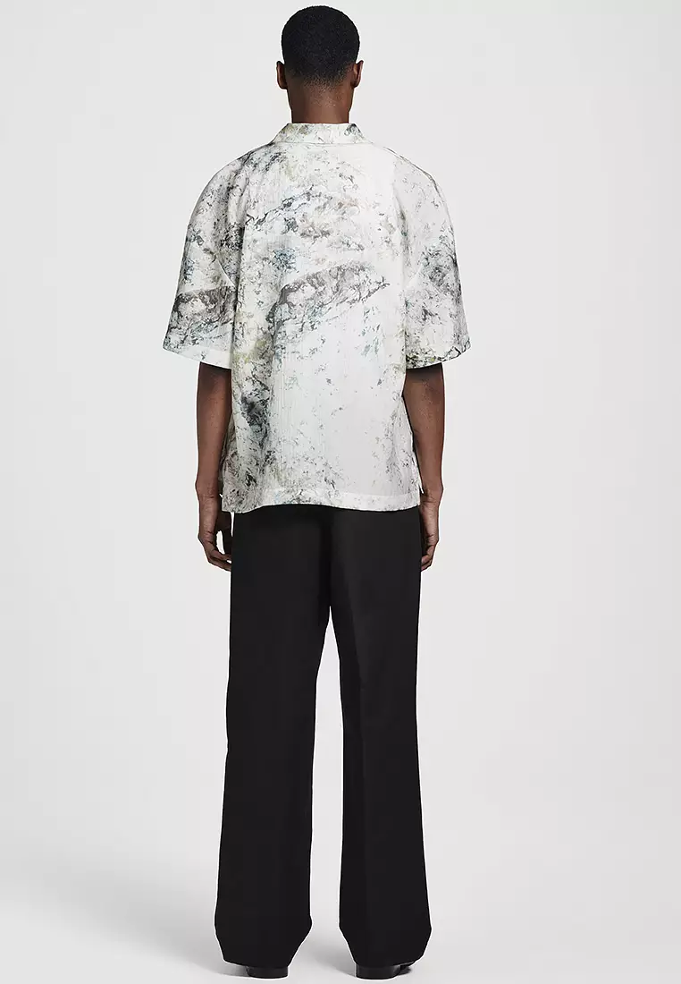 シャツ MARBLE PRINT SHIRT DRY-EX T-Shirt | Marble Printed | UNIQLO US