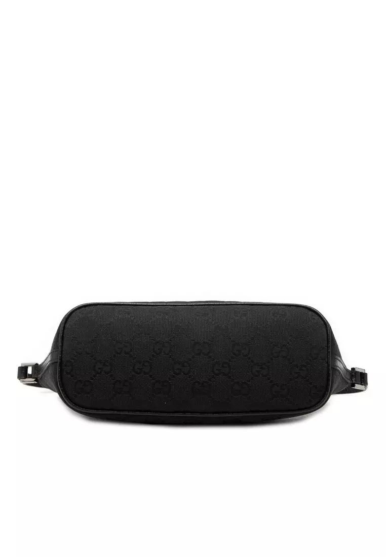 Pre-Loved Gucci Gg Canvas Boat