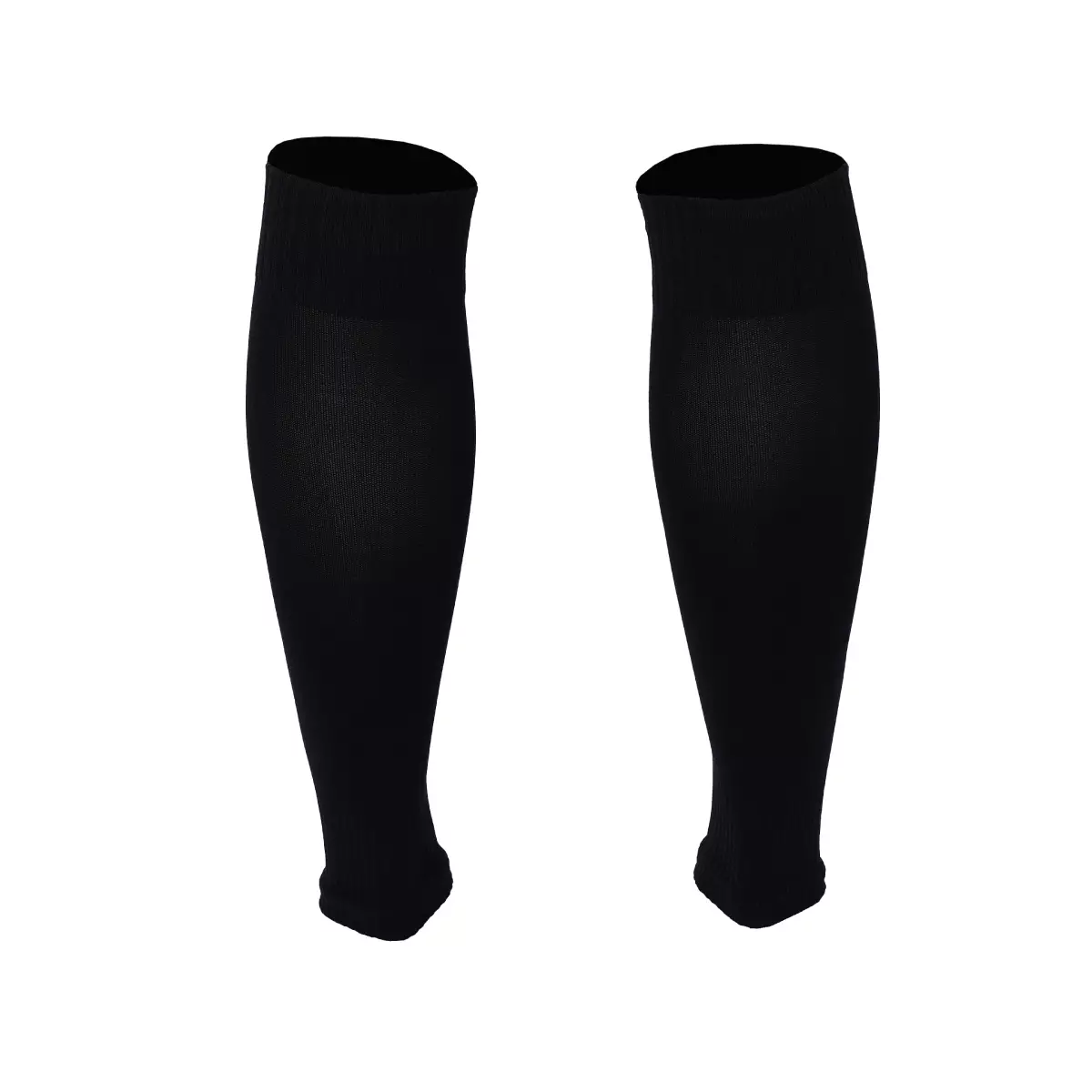 Tiento Sports Sleeve Socks Kaos Kaki Sambung Olahraga Futsal Sepakbola Anti Bakteri Black