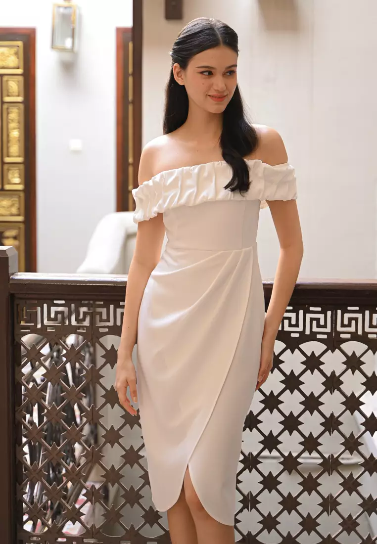 Buy Bebebeige Off Shoulder Dress 2026 Online | ZALORA