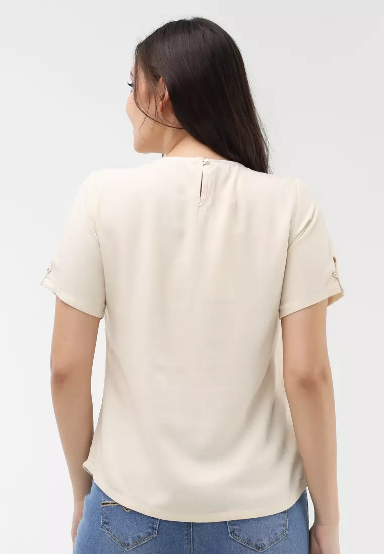 Boldtwill Rayon Short Sleeves Blouse