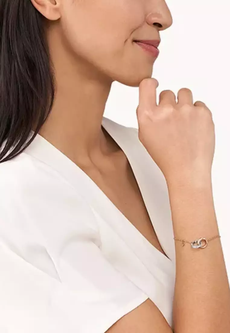 Emporio Armani 雙色不銹鋼鍊式手鍊 (EGS3005221)