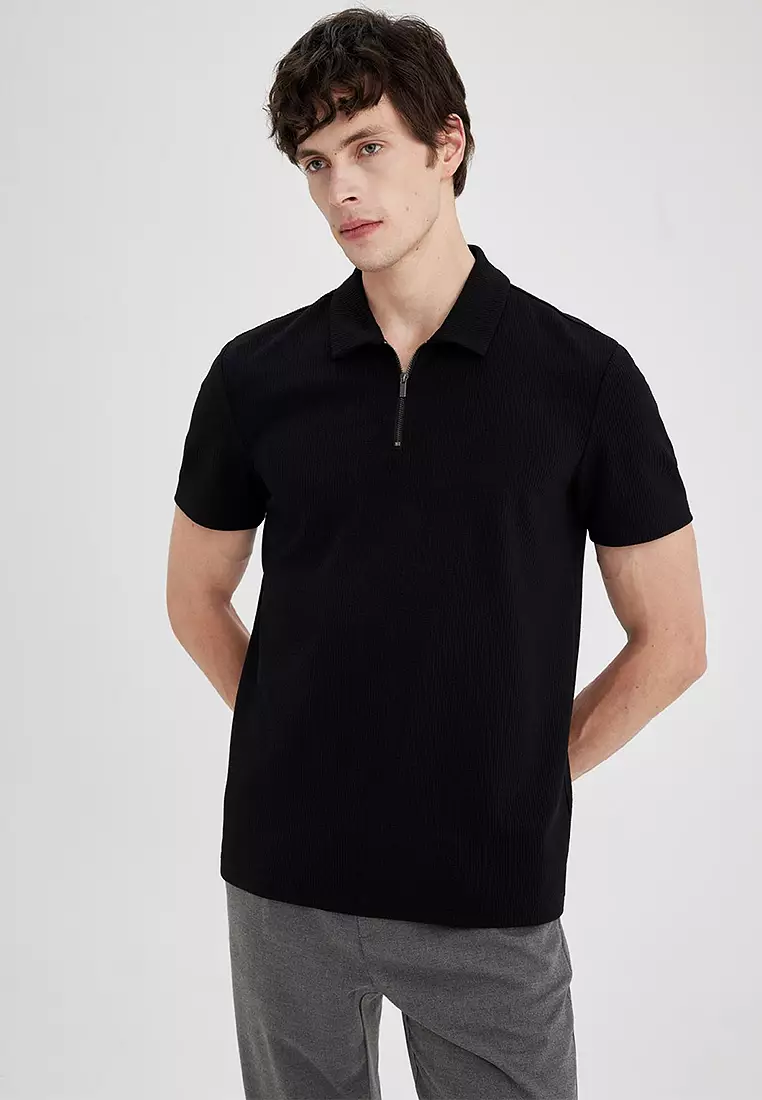 Zip Polo Shirt