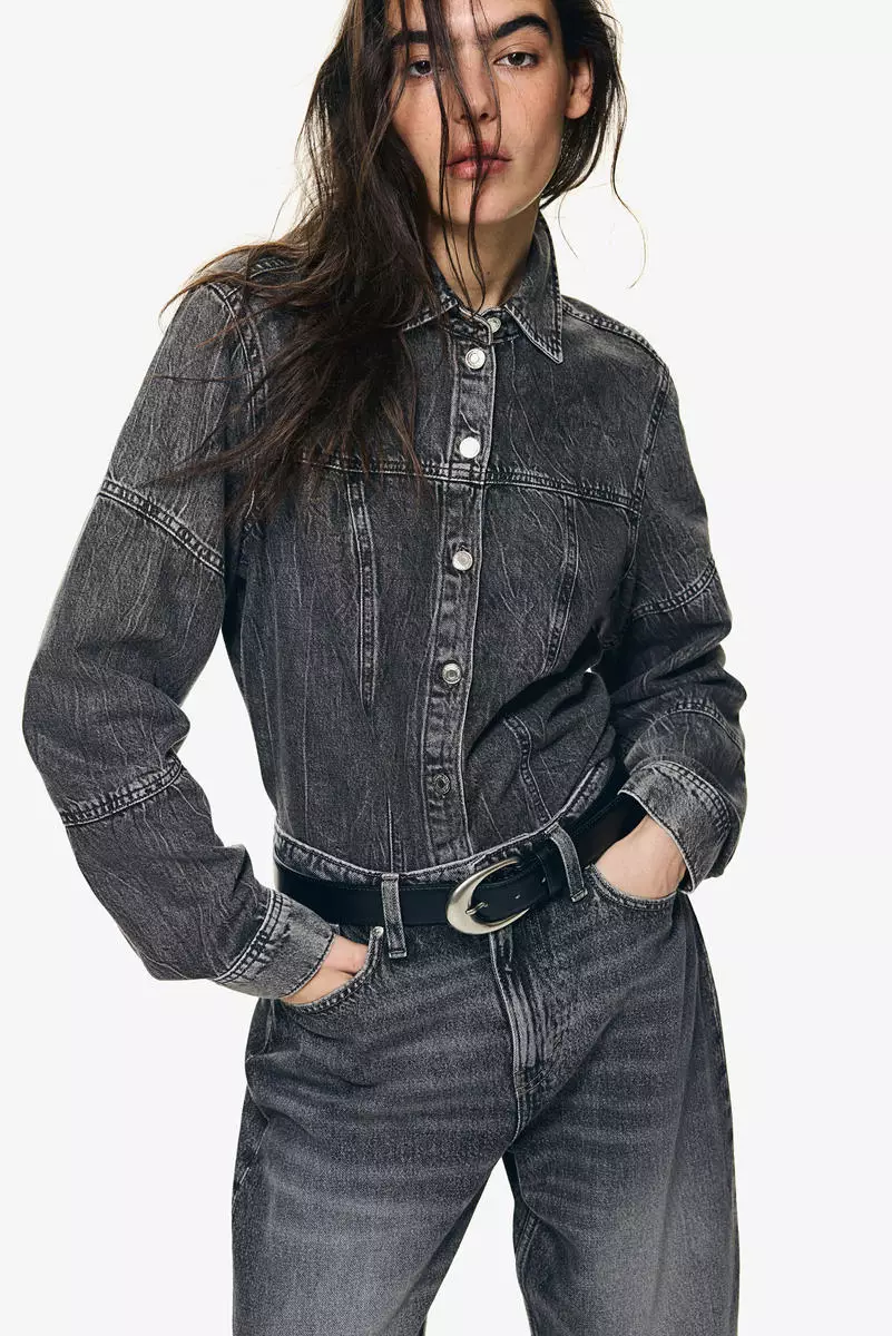 Denim shirt