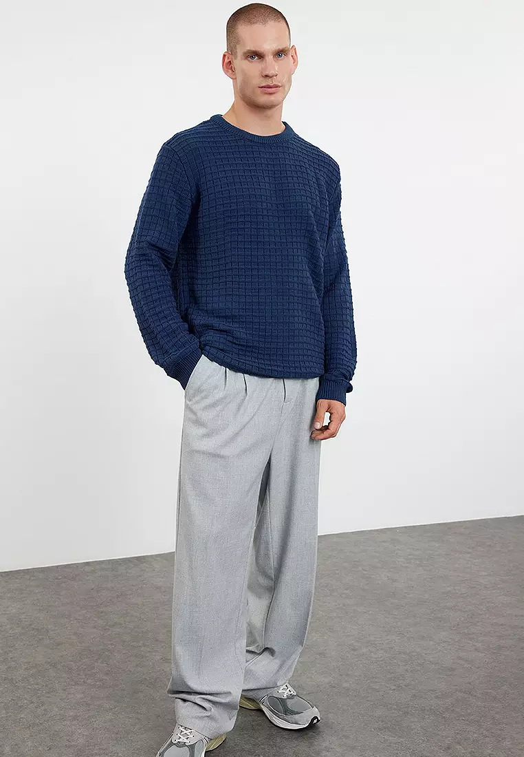 Buy Trendyol Waffle Knit Jumper 2025 Online | ZALORA