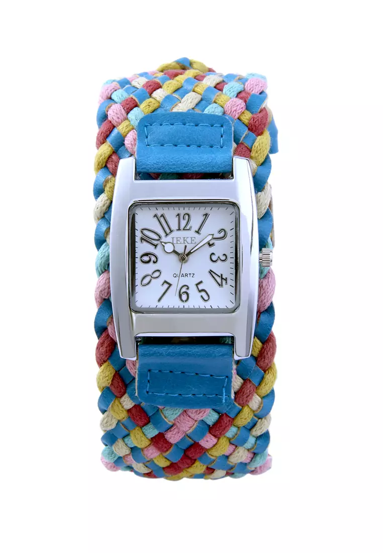 Silver Plating Genuine Cow Leather Steel Watch