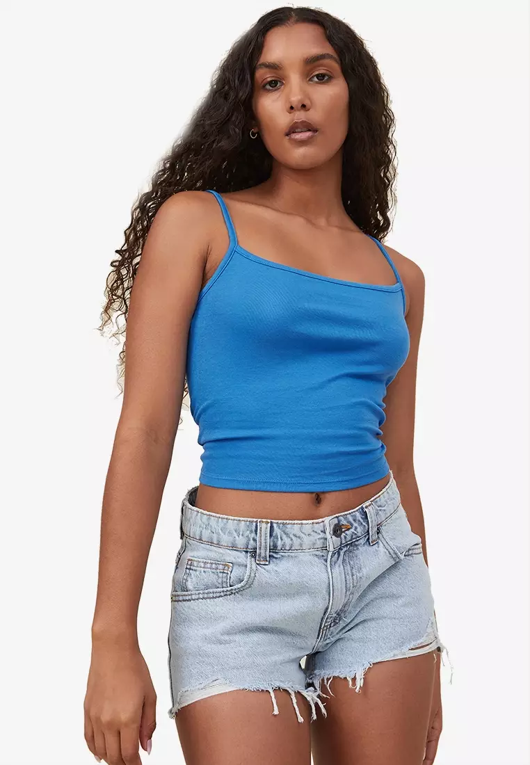 Buy Cotton On The 91 Cami Top in Brightest Blue 2024 Online
