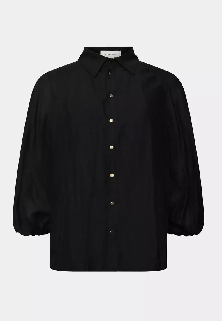 Giulia Gold Button Blouse