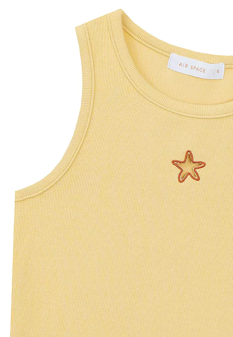 Star Cutout Tank Top