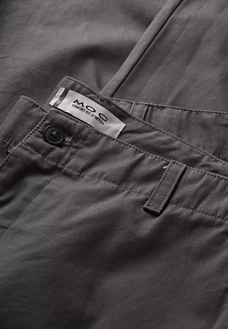 MOC Celana Panjang Pria Comfort Fit BOXWEL - DARK GREY
