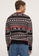 MANGO Man black Christmas Jacquard Sweater A3050AAC432E36GS_2