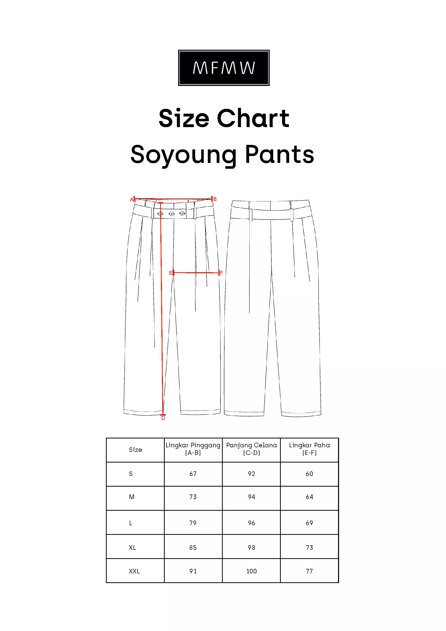 MFMW Soyoung Celana Panjang Olive