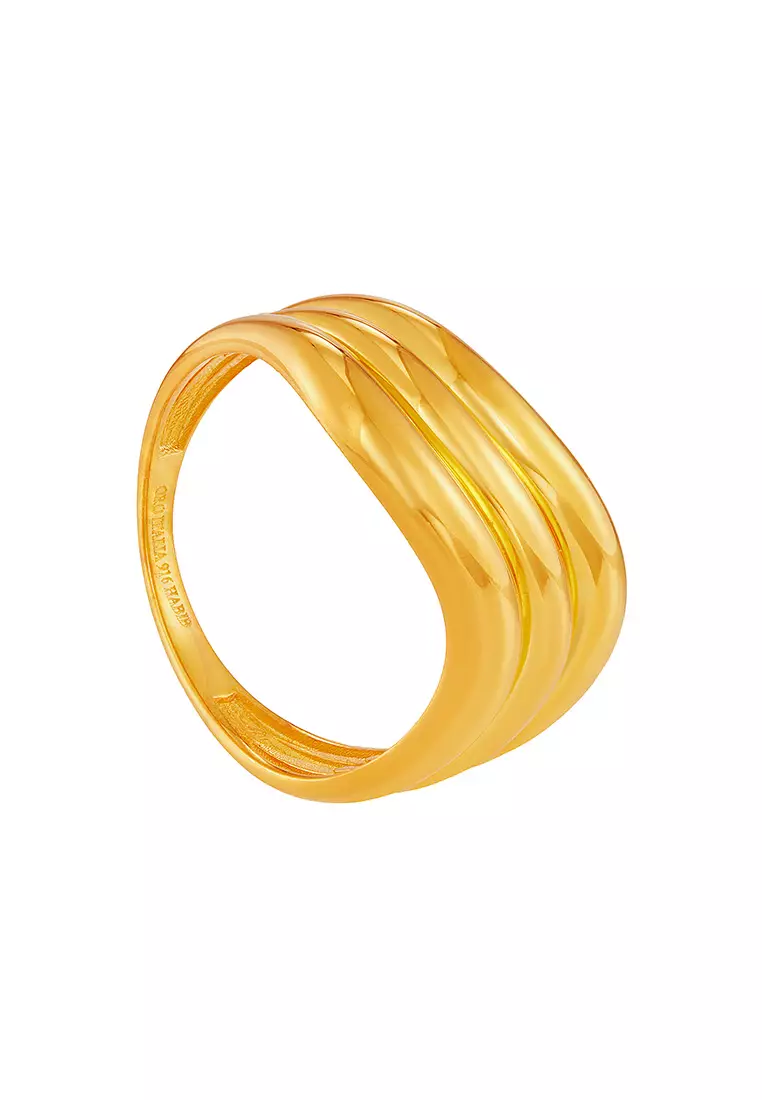 HABIB Oro Italia 916 Yellow Gold Ring GR60270825 (22K Gold)