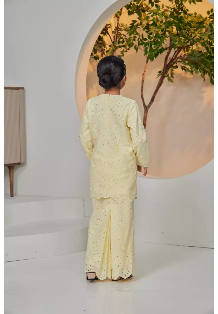 Kurung Moden Sulaman Kasih Evelyn For Kids