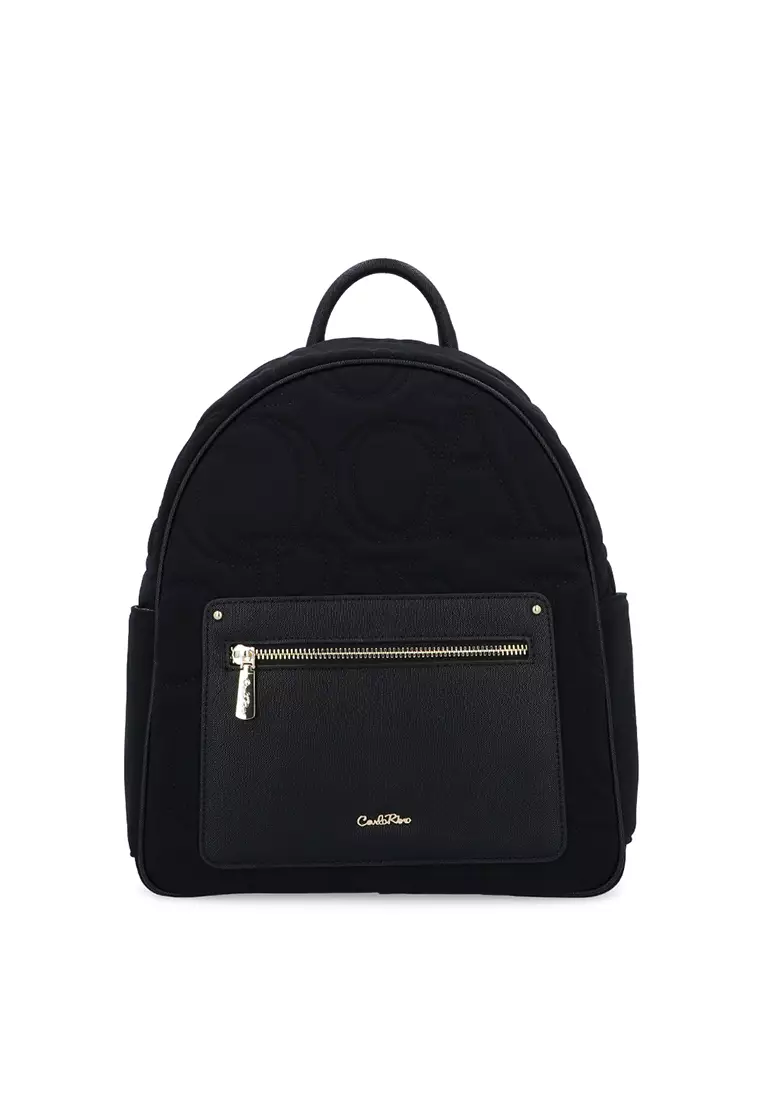 Mini black deals nylon backpack