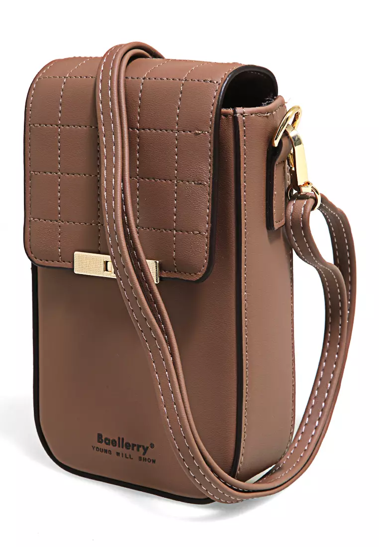 Sling Bag Wanita Tas Selempang Handphone Many Slot Material Leather ORIGINAL