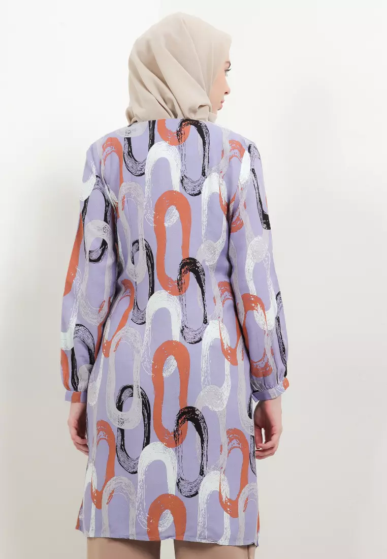 Tunik Batik Abstrak 7