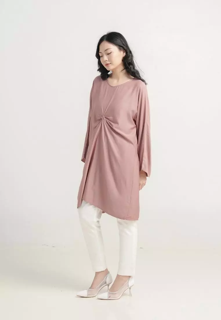 Aluna Tunik Dress Dusty Pink