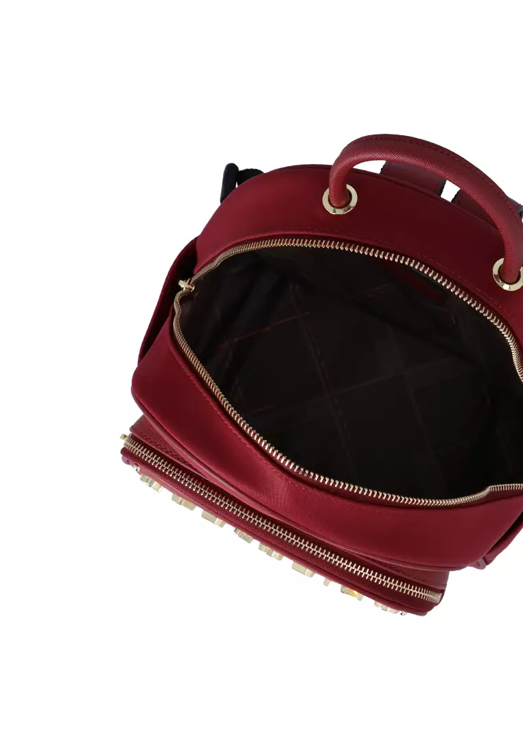The Ivy Backpack - Maroon