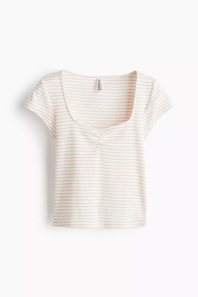 Ribbed T-shirt