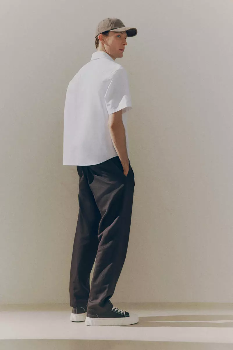 Regular Fit Short-sleeved Oxford shirt