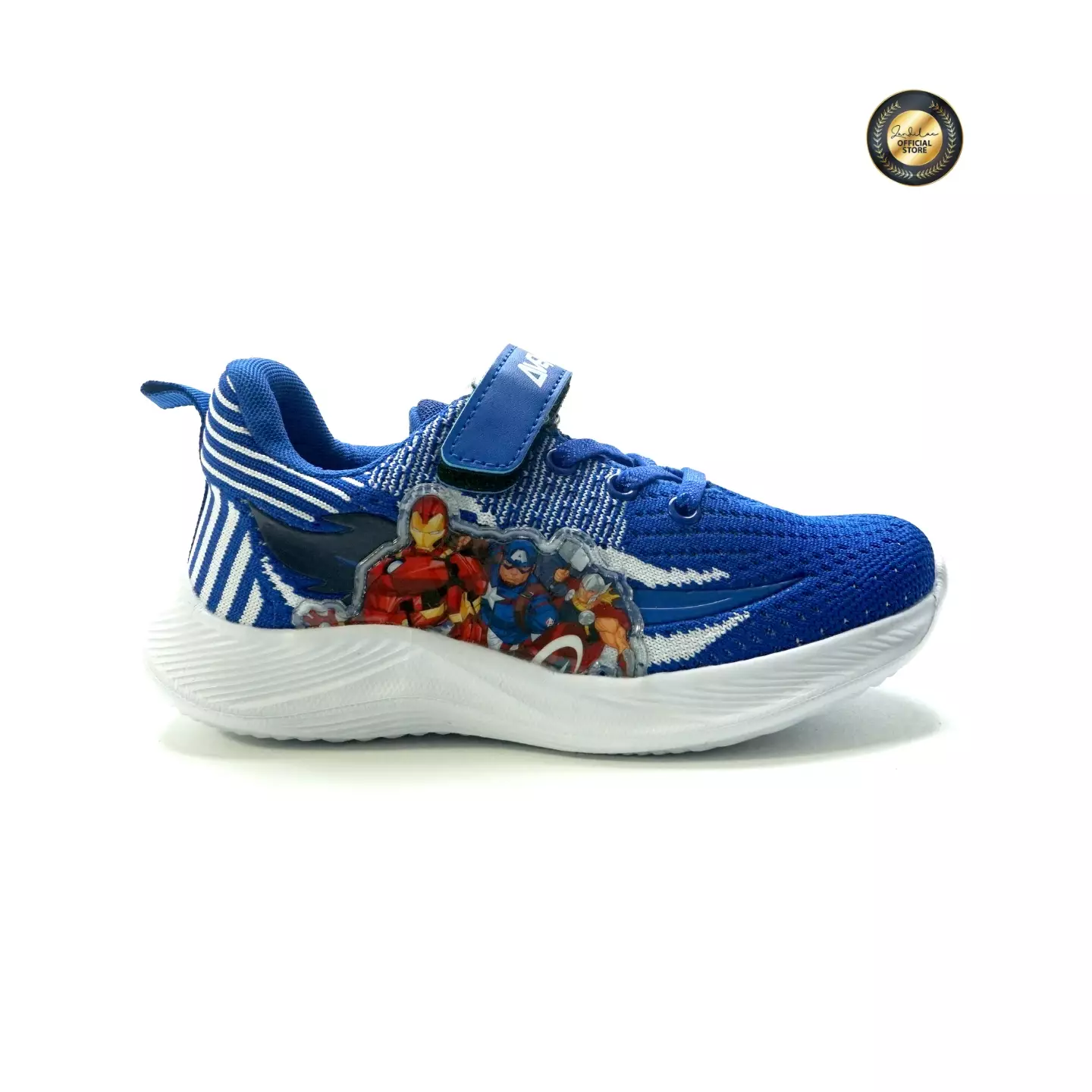 AVENGERS - SEPATU SNEAKERS ANAK LAKI TANGGUNG CH340371LT BIRU by Zandilac