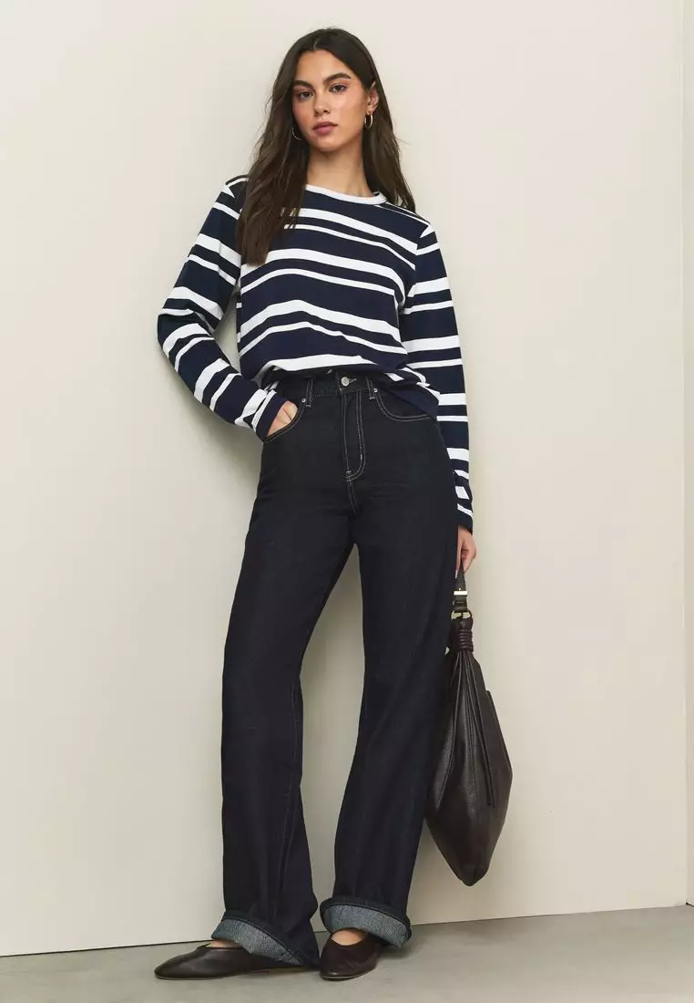 Long Sleeve Crew Neck T-Shirt