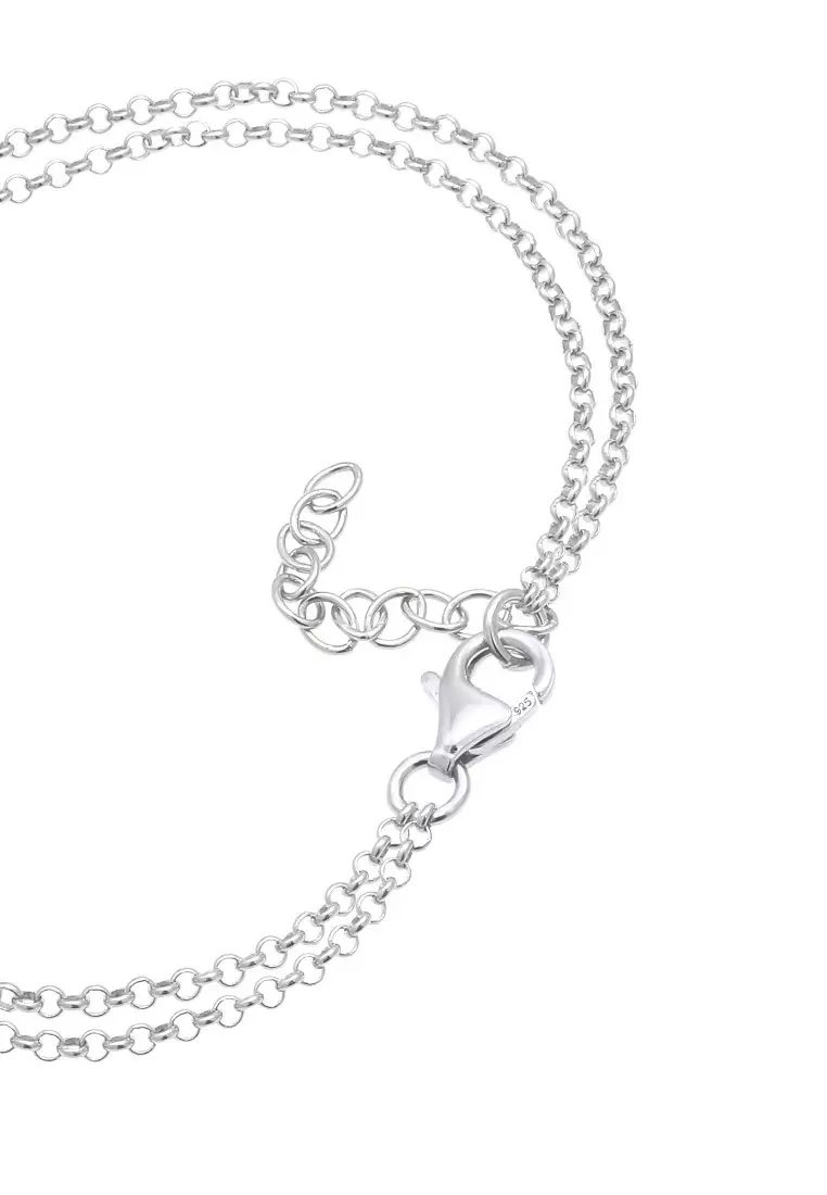 Gelang Perhiasan Perak 925 Wanita Infinity Heart
