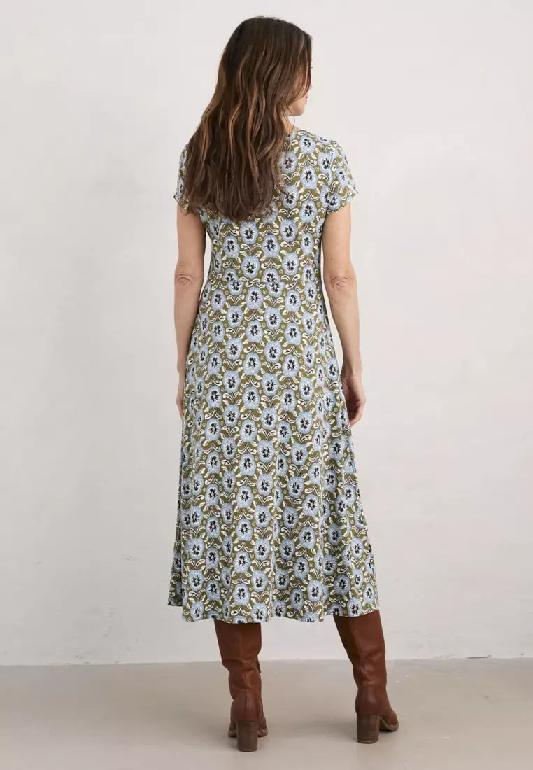 Buy Seasalt Cornwall Seasalt Cornwall Green Wild Bouquet Dress 2025 ...