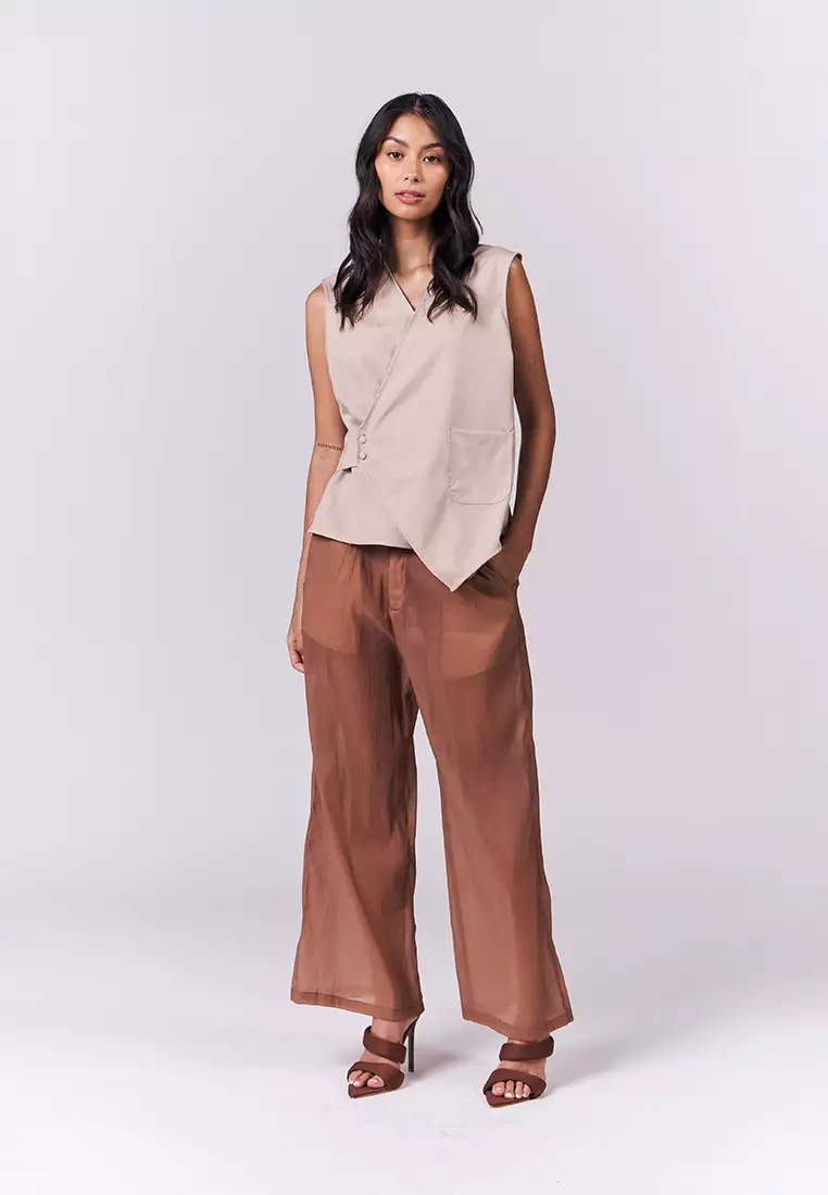 Inaya Sleeveless Vest Top