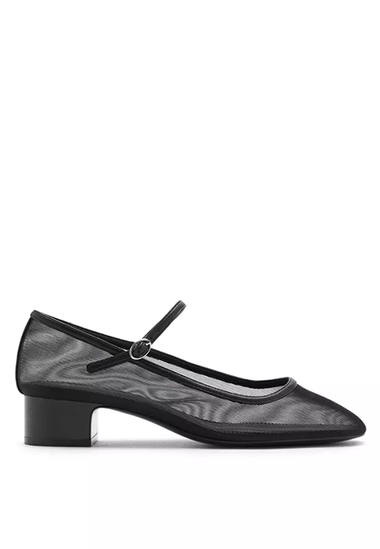 Discount on Mango  shoes - SKU: Mesh Shoes With Buckle Strap