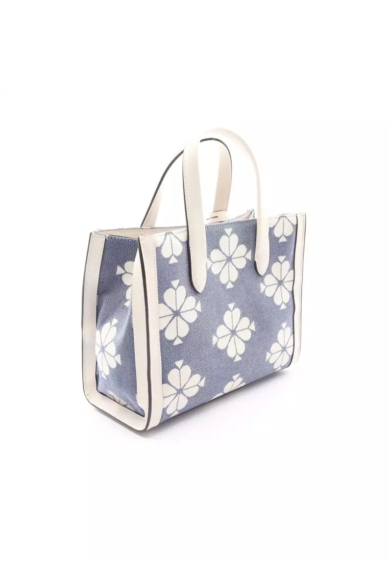 Buy Kate Spade Tote Bags Online At Best Prices In Singapore - Manta Blue  Multicolor Spade Flower Monogram Manhattan Chenille Large Womens