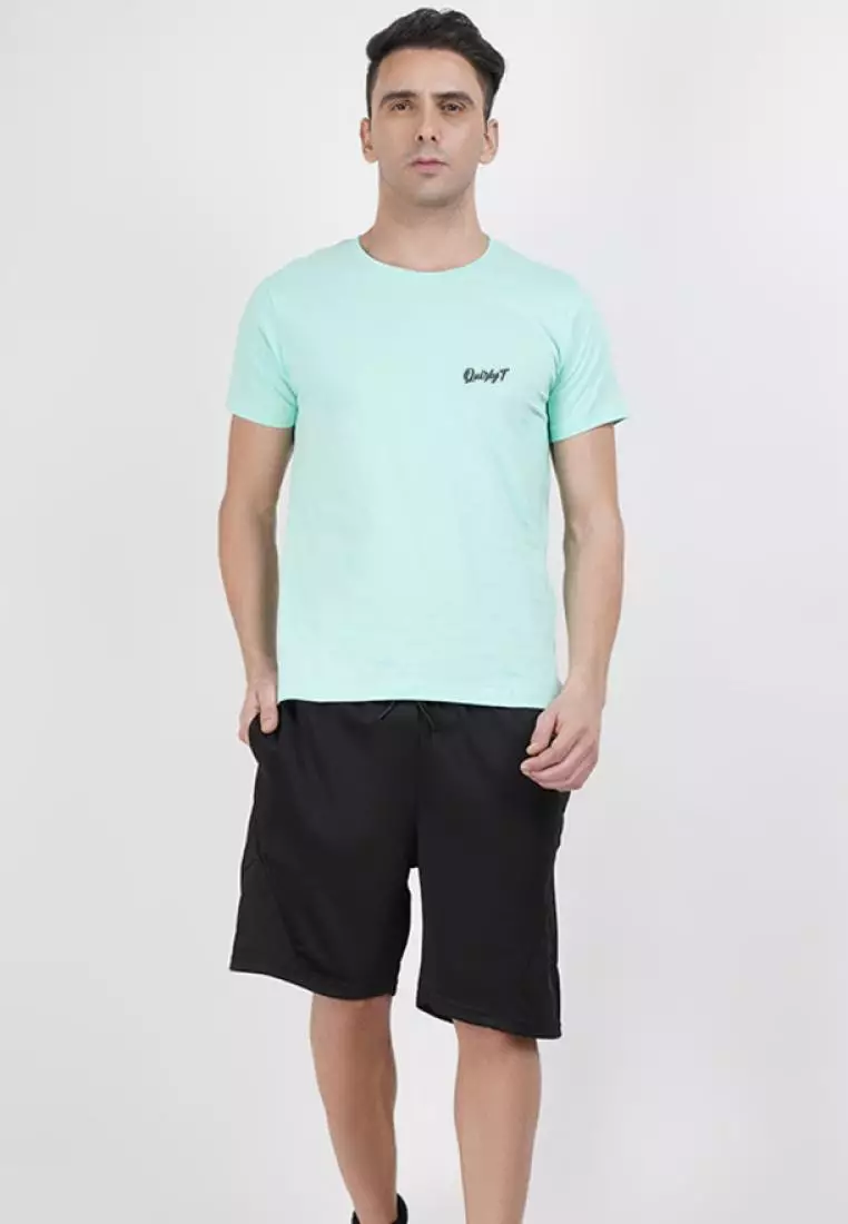 Unicorn Mint Cotton Short Sleeve Essential T-Shirt