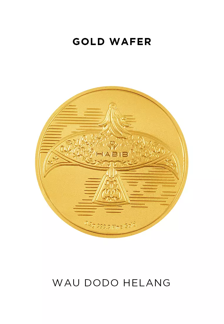 HABIB Wau Collection | 999.9 Gold Wafer (0.20g)