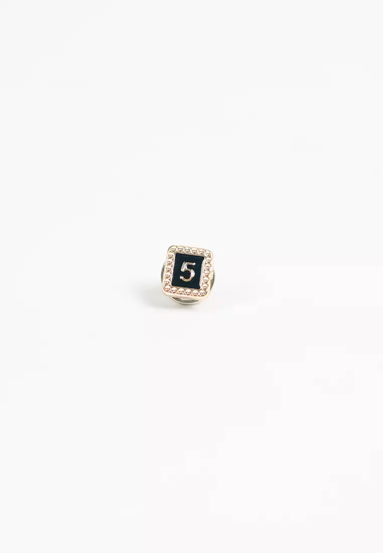 Houseofcuff lapel pin brooch bros untuk jas TUSUK HITAM A04