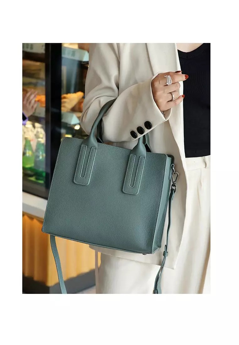 Full-Grain Leather Tote Bag