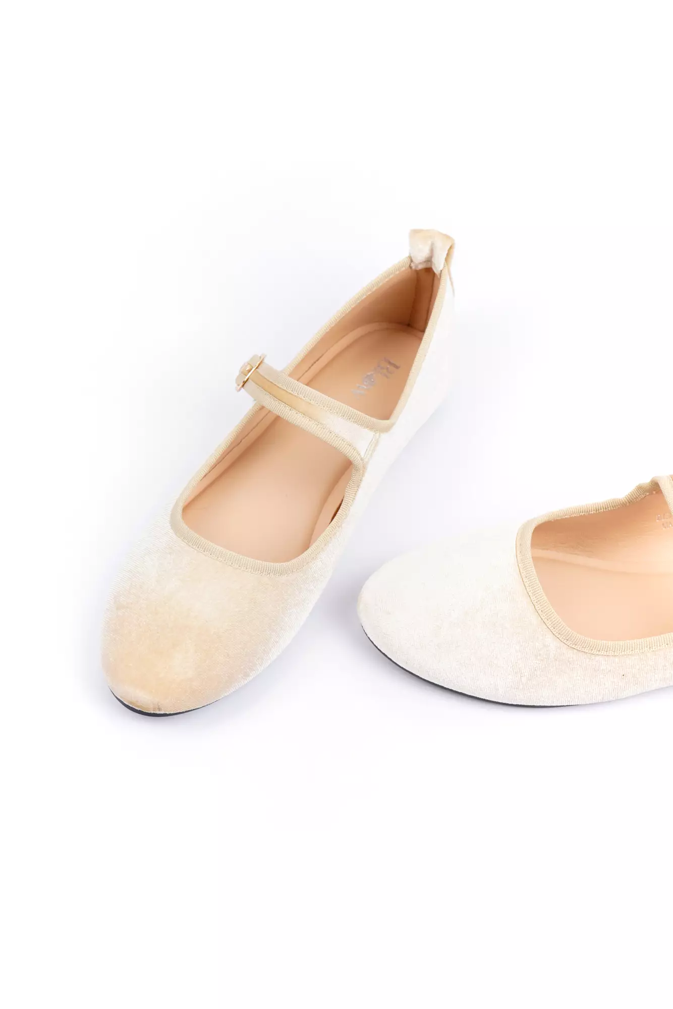 Blow Lensi Velvet Mary Jane Flats Shoes BLWF 0014