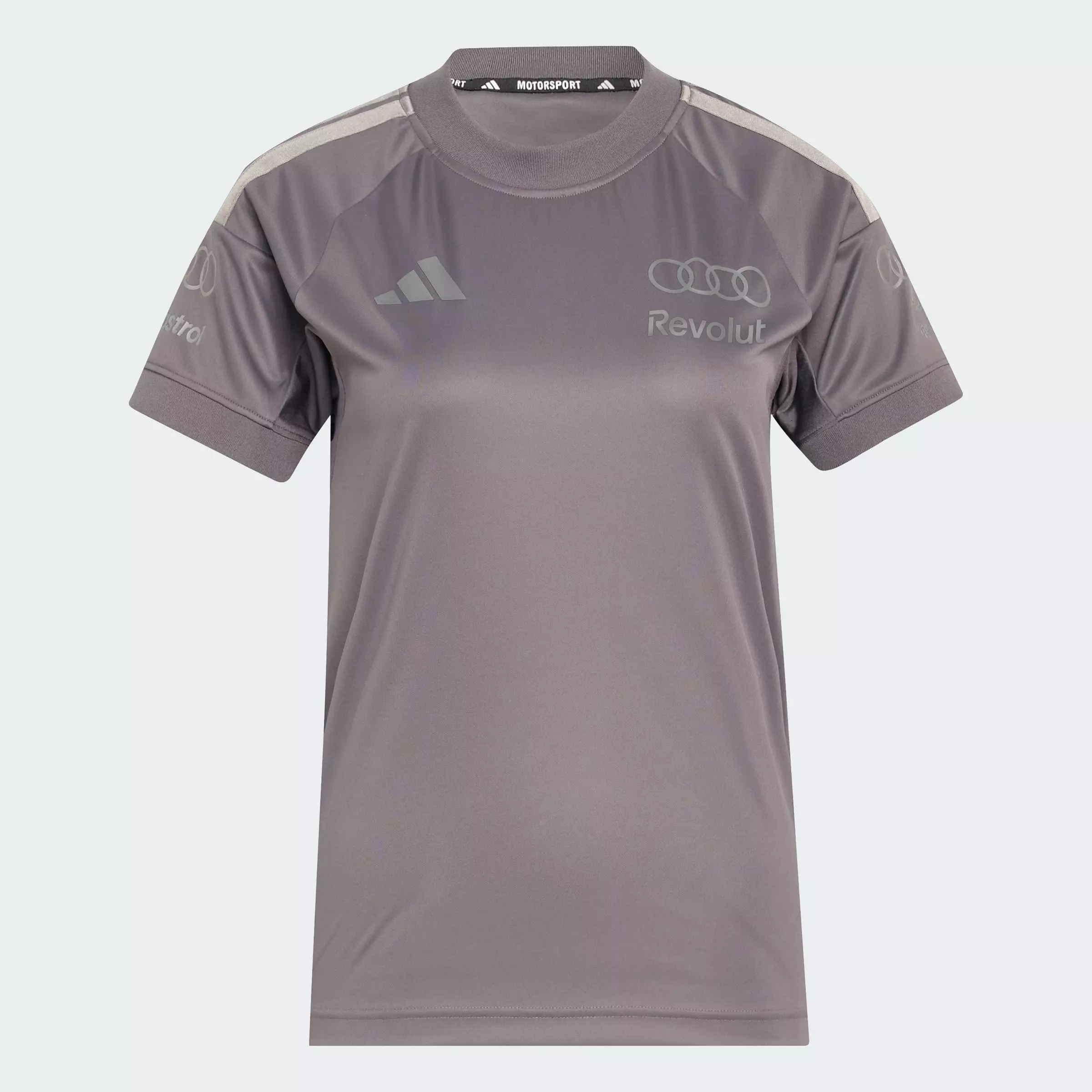 Motorsport AUDI REVOLUT F1 TEAM SHORT SLEEVE DRIVER JERSEY REPLICA Women Grey KF0941
