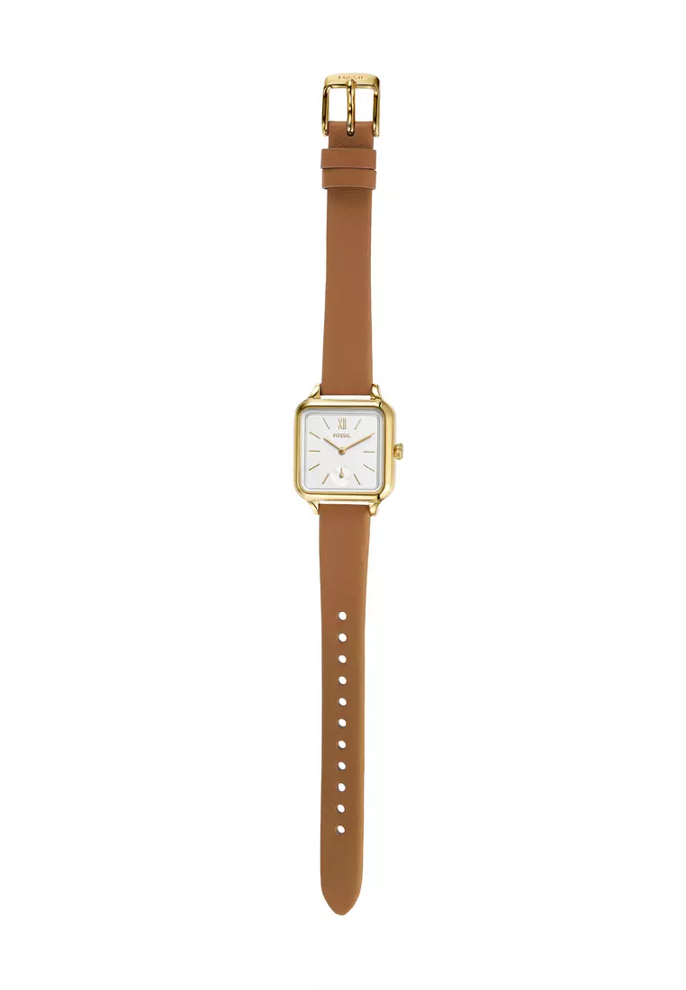 Buy Fossil Fossil Female's Colleen brown Leather Watch BQ3909 2023