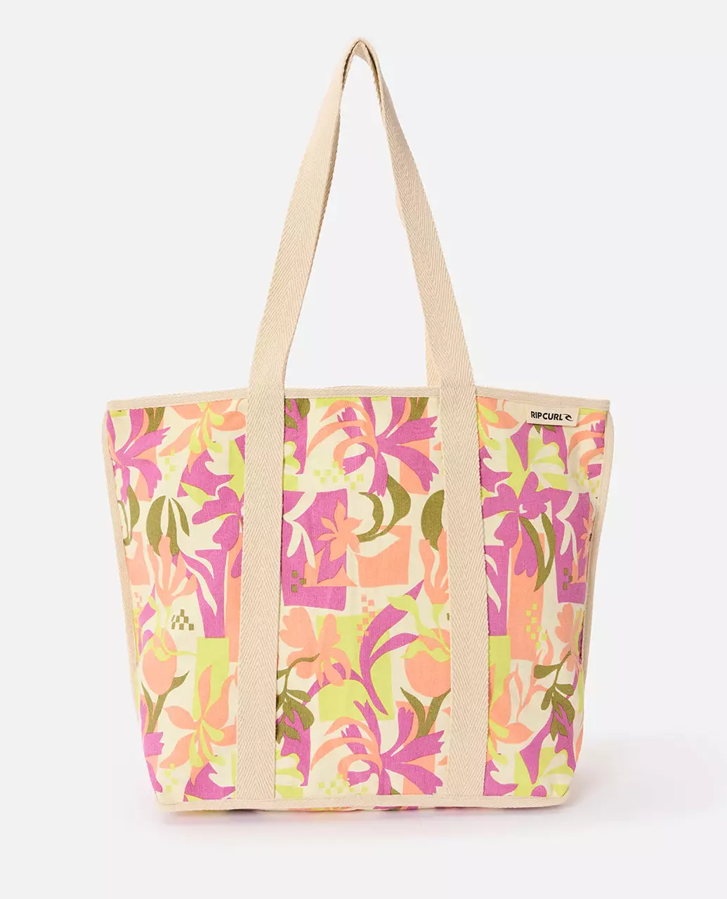 Rip Curl Women Mixed Canvas 31L Tote Bag - Purple Pink