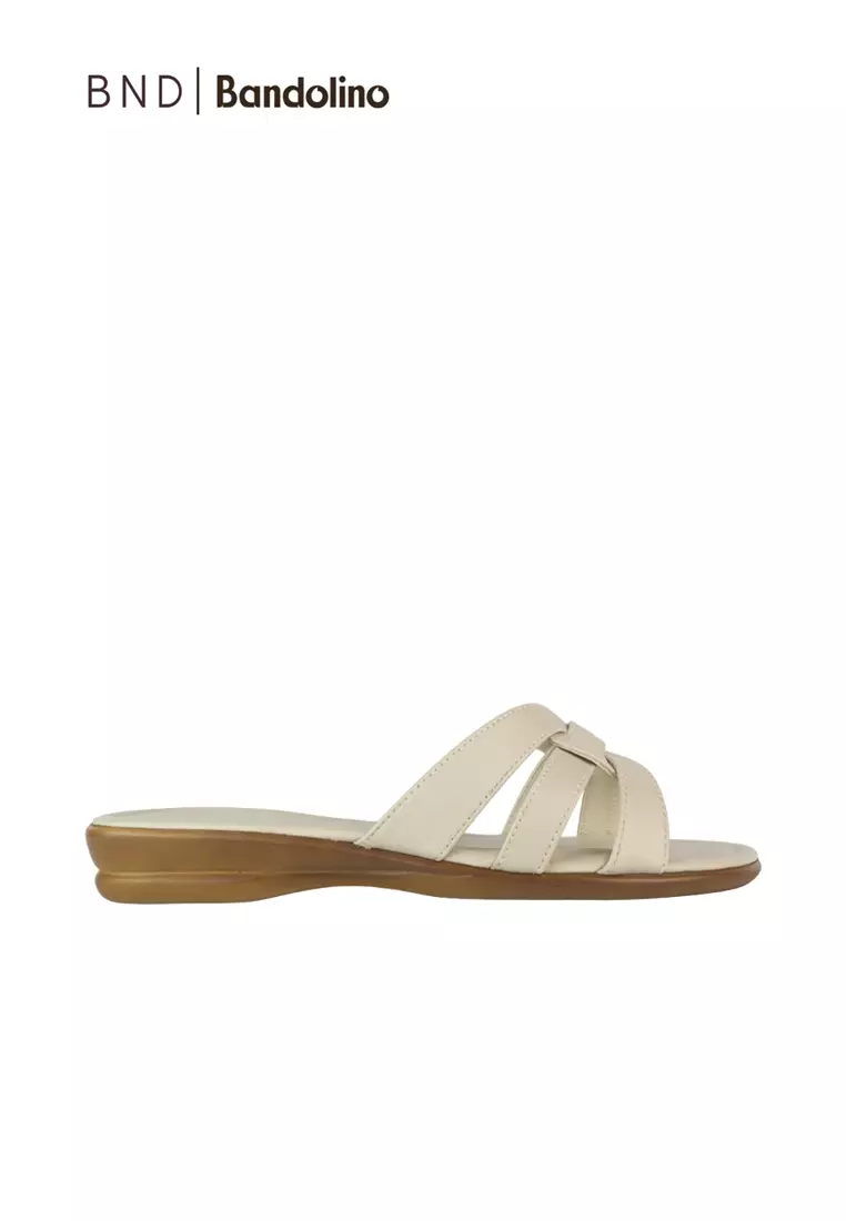 Discount on Bandolino  shoes - SKU: Bnd - Bandolino Wendy Sandals 85390 Bone