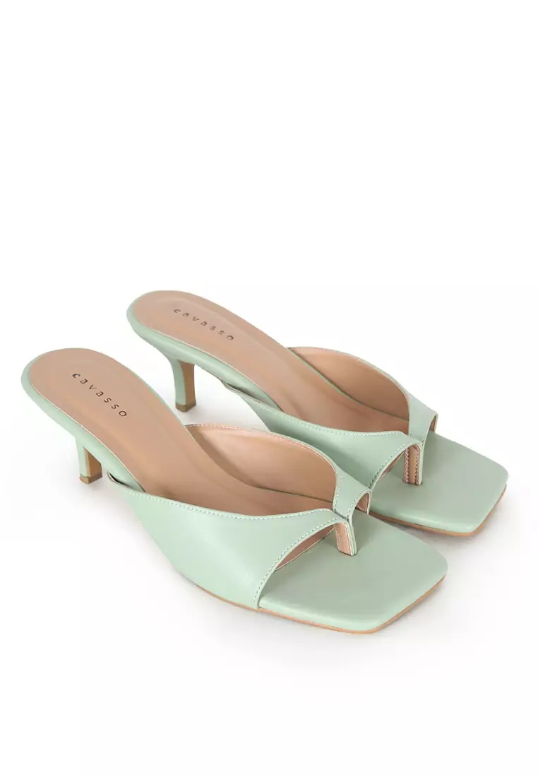 Cavasso Rossa Heels Green
