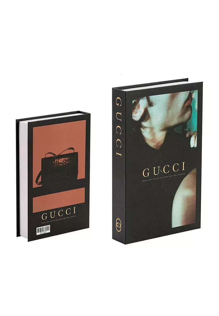 Buy HomesCulture Decorative Display Fake Book Gucci Online ZALORA