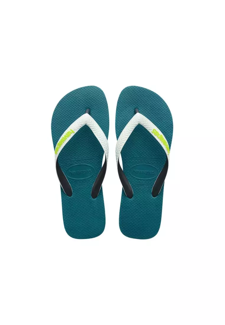 Kids Top Mix Flip Flops - Vibe Green