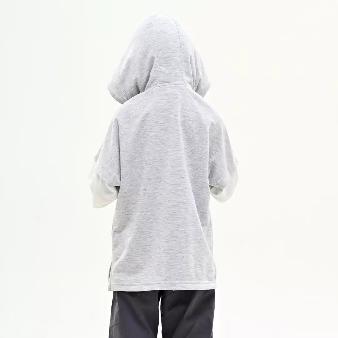 Rabbani - Baju Kaos Anak Laki-Laki Lengan Pendek Bani Batuta Kaskid Reyhan Exclusive - Grey Melange