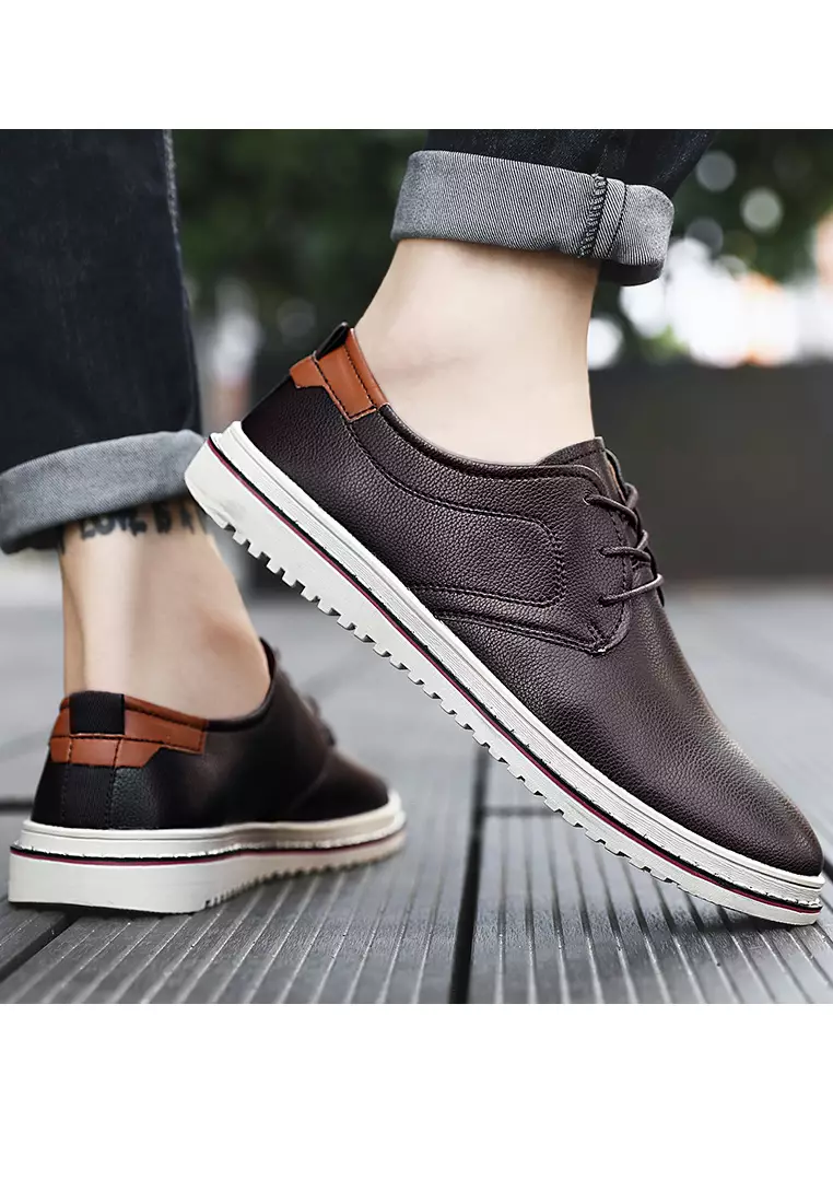 Leather Business Derby Shoes YY8111