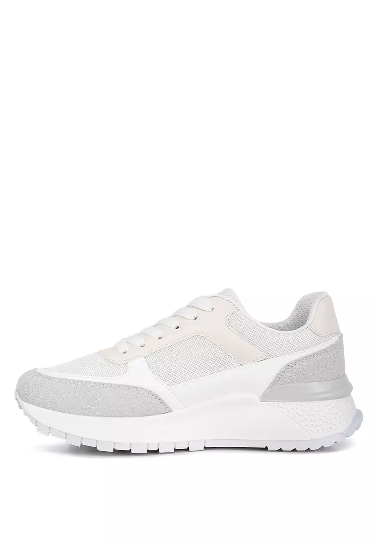 White Chunky Sneakers