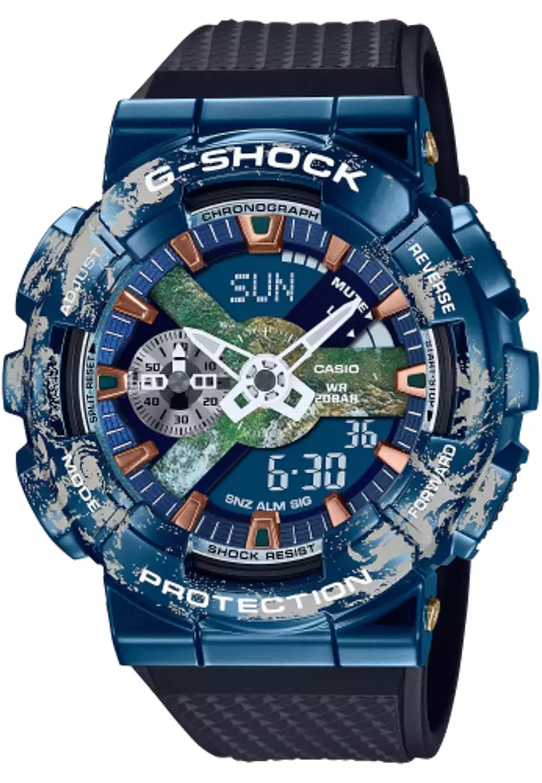 G shock blue 2025 color watch